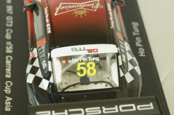 Porsche 911 (997) GT3 Cup #58, red, Carrera Cup Asia 2013, SA037, Spark 1:43