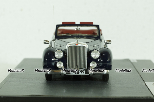Alvis TA21 Tickford DHC 1952, blue, MX10105-021, Matrix 1:43 