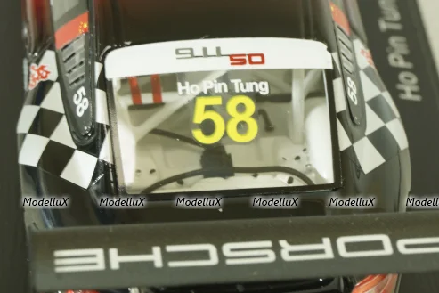 Porsche 911 (997) GT3 Cup #58, red, Carrera Cup Asia 2013, SA037, Spark 1:43