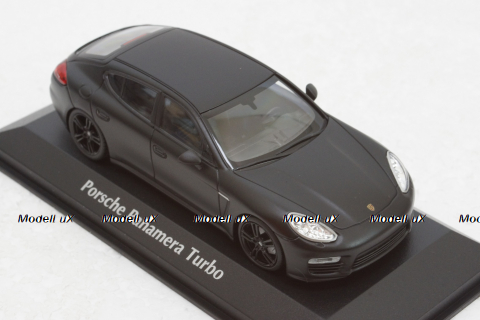 Porsche Panamera Turbo S, 2013, matt black, 940062370, Maxichamps 1:43