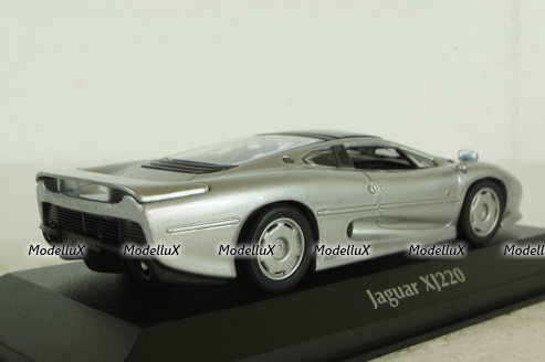 Jaguar XJ 220 1991 silver, 940102221, Maxichamps 1:43