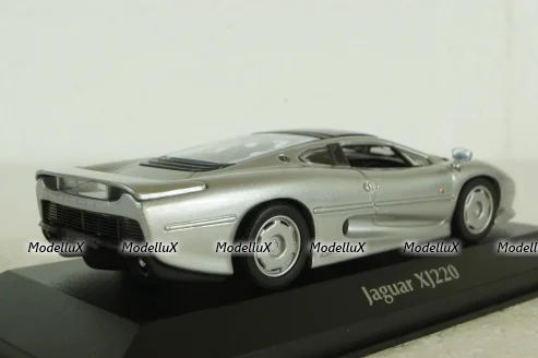 Jaguar XJ 220 1991 silver, 940102221, Maxichamps 1:43