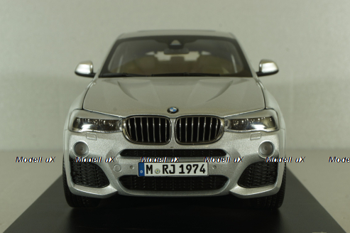 BMW X4 (F26) 2014, silver, 80432352457, Paragon 1:18