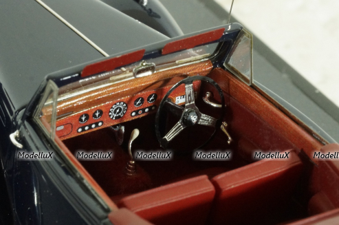 Alvis TA21 Tickford DHC 1952, blue, MX10105-021, Matrix 1:43 