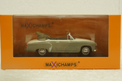 Wartburg A311 Cabriolet, 1958, grey/white, 940015930, Maxichamps 1:43