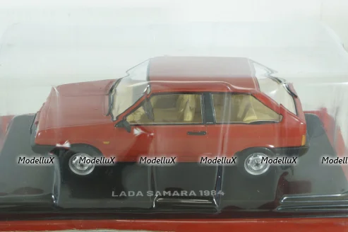 Ваз-2108, Lada Samara 1300, 1984,  красный, Hachette 1:24