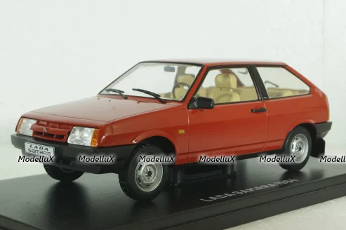 Ваз-2108, Lada Samara 1300, 1984,  красный, Hachette 1:24
