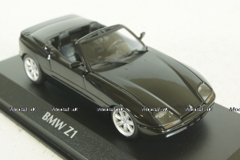 BMW Z1 1991 black, 940020102, Maxichamps 1:43