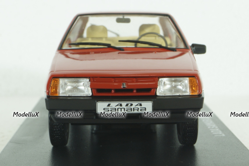 Ваз-2108, Lada Samara 1300, 1984,  красный, Hachette 1:24