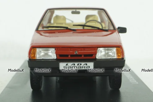 Ваз-2108, Lada Samara 1300, 1984,  красный, Hachette 1:24