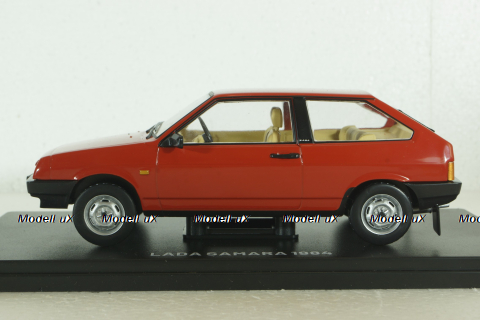 Ваз-2108, Lada Samara 1300, 1984,  красный, Hachette 1:24