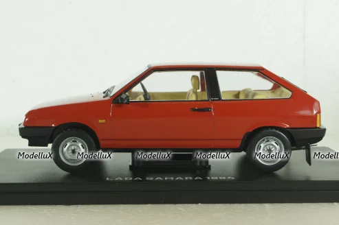 Ваз-2108, Lada Samara 1300, 1984,  красный, Hachette 1:24
