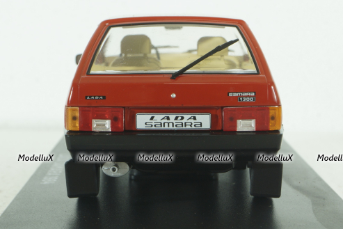 Ваз-2108, Lada Samara 1300, 1984,  красный, Hachette 1:24
