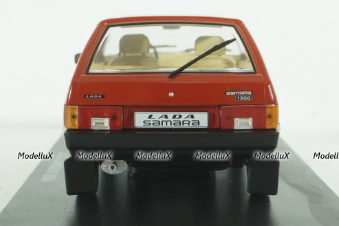 Ваз-2108, Lada Samara 1300, 1984,  красный, Hachette 1:24