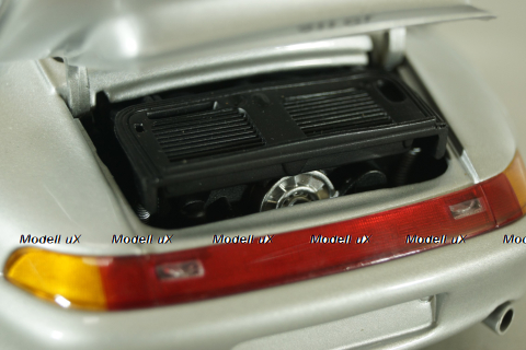 Porsche 911 GT2 (993) Street 1997 Arctic Silver Metallic 180065000, UT Models 1:18