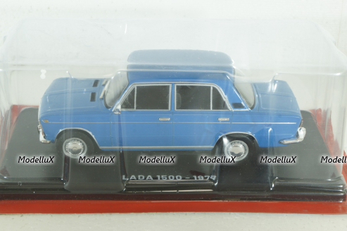 Ваз-2103 Lada 1500, 1977, синий, Hachette 1:24