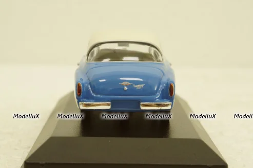 Wartburg A311 Coupe, 1958, blue/white, 940015920, Maxichamps 1:43