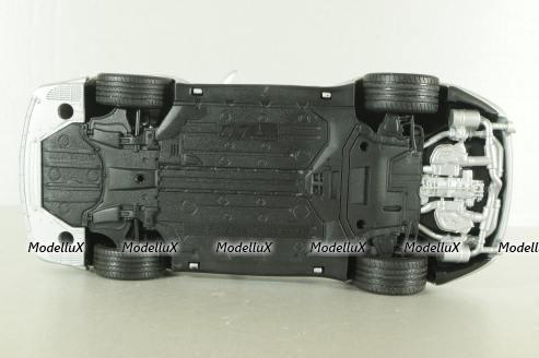 Porsche 911 GT2 (993) Street 1997 Arctic Silver Metallic 180065000, UT Models 1:18