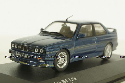 BMW Alpina E30 B6, blue, 1989, 4312001, Solido 1:43