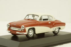 Wartburg A311 Coupe, 1958, red/white, 940015921, Maxichamps 1:43