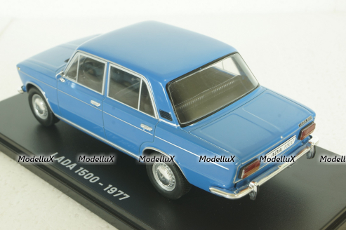 Ваз-2103 Lada 1500, 1977, синий, Hachette 1:24