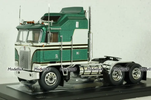 Kenworth K100 Aerodyne 1976, green, TR182.22, IXO 1:43 Уценка 3 (После ДТП)