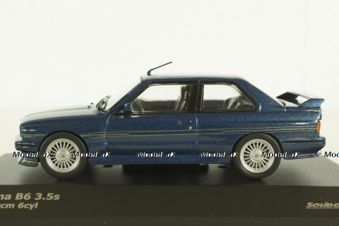 BMW Alpina E30 B6, blue, 1989, 4312001, Solido 1:43