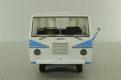 Уралец-66 белый/голубой, Наши Автобусы №67, Modimio 1:43