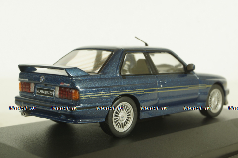 BMW Alpina E30 B6, blue, 1989, 4312001, Solido 1:43