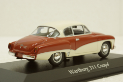 Wartburg A311 Coupe, 1958, red/white, 940015921, Maxichamps 1:43
