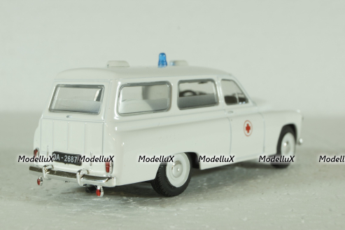 Warszawa 202A SW Station Wagon Ambulance 1959, DeAgostini1:43