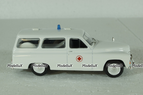Warszawa 202A SW Station Wagon Ambulance 1959, DeAgostini1:43
