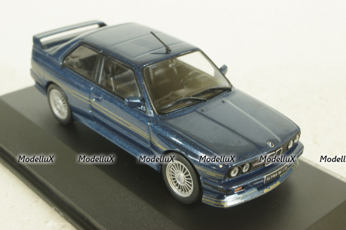 BMW Alpina E30 B6, blue, 1989, 4312001, Solido 1:43