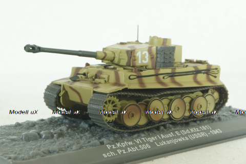 Pz.Kpfw VI Tiger II Ausf.B (Sd.Kfz.182), Ardennes (Belgium) 1944, Altaya 1:72