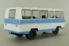 Уралец-66 белый/голубой, Наши Автобусы №67, Modimio 1:43