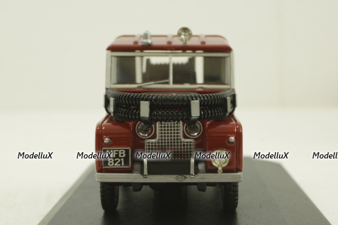 Land Rover 88 Fire Appliance, red, 188012 Oxford 1:43