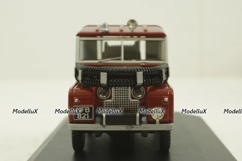 Land Rover 88 Fire Appliance, red, 188012 Oxford 1:43