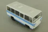 Уралец-66 белый/голубой, Наши Автобусы №67, Modimio 1:43