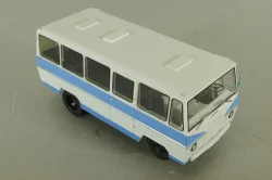 Уралец-66 белый/голубой, Наши Автобусы №67, Modimio 1:43