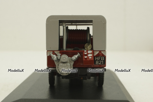 Land Rover 88 Fire Appliance, red, 188012 Oxford 1:43