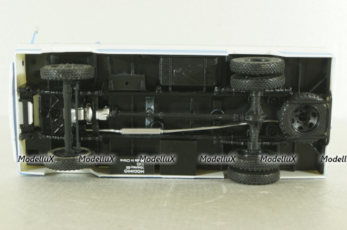 Уралец-66 белый/голубой, Наши Автобусы №67, Modimio 1:43