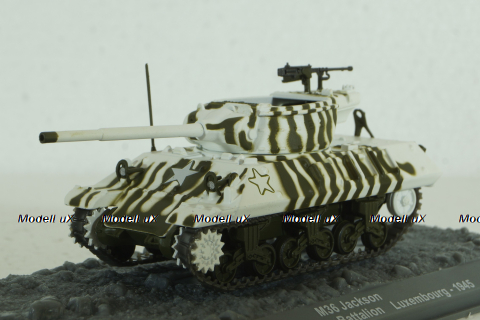 M36 Jackson, 776th Tank Destroyer Battalion, Luxembourg, 1945, Altaya 1:72