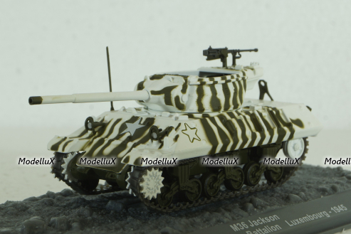 M36 Jackson, 776th Tank Destroyer Battalion, Luxembourg, 1945, Altaya 1:72