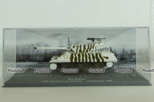 M36 Jackson, 776th Tank Destroyer Battalion, Luxembourg, 1945, Altaya 1:72