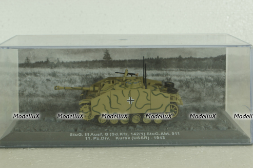 StuG. III Ausf.G (Sd.Kfz.142/1) StuG.Abt.911, Kursk (USSR) 1943, Altaya 1:72