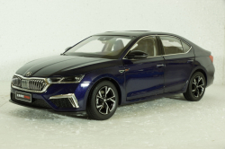 Skoda Octavia PRO (A8) 2021, Blue, Paudi 1:18
