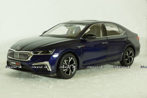 Skoda Octavia PRO (A8) 2021, Blue, Paudi 1:18