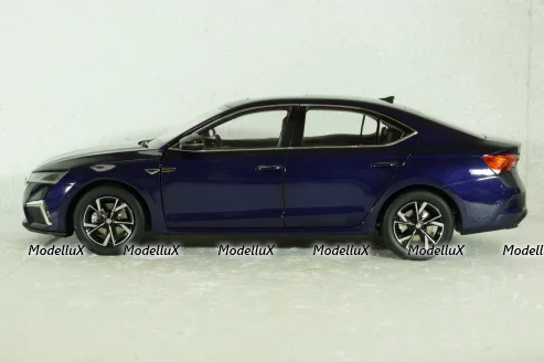 Skoda Octavia PRO (A8) 2021, Blue, Paudi 1:18 Без коробки!