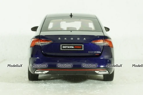 Skoda Octavia PRO (A8) 2021, Blue, Paudi 1:18 Без коробки!