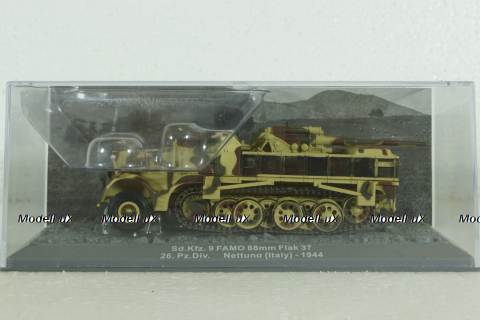 Sd.Kfz. 9 FAMO 88mm Flak 37, Nettuno (Italy) 1944, Altaya 1:72